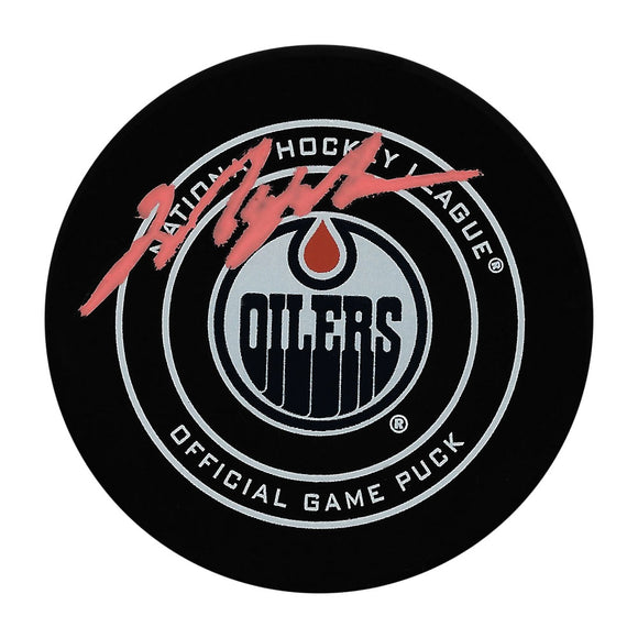 Mark Messier Autographed Edmonton Oilers Official Game Puck