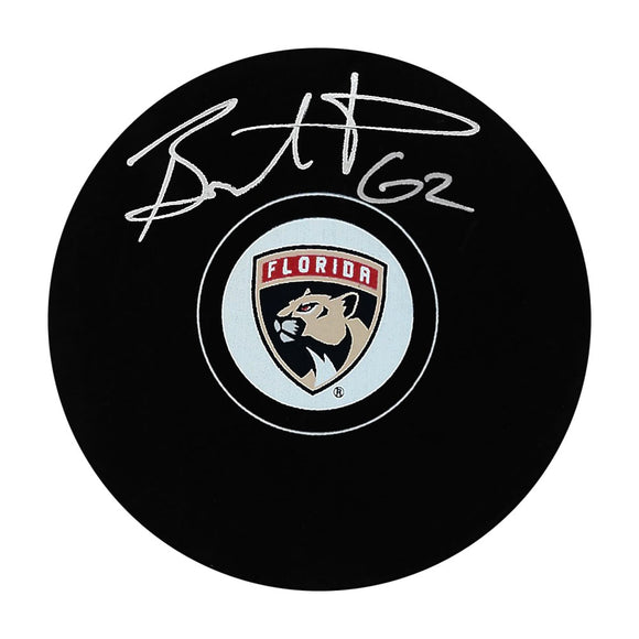 Brandon Montour Autographed Florida Panthers Puck