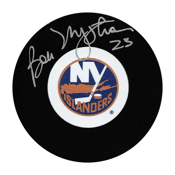 Bob Nystrom Autographed New York Islanders Puck