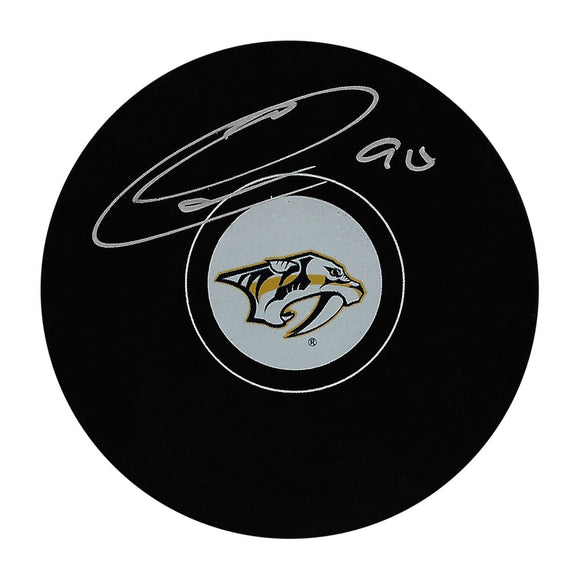 Ryan O'Reilly Autographed Nashville Predators Puck