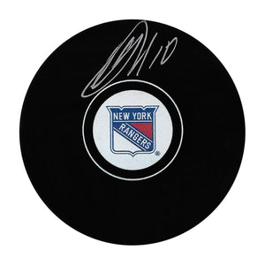 Artemi Panarin Autographed New York Rangers Puck