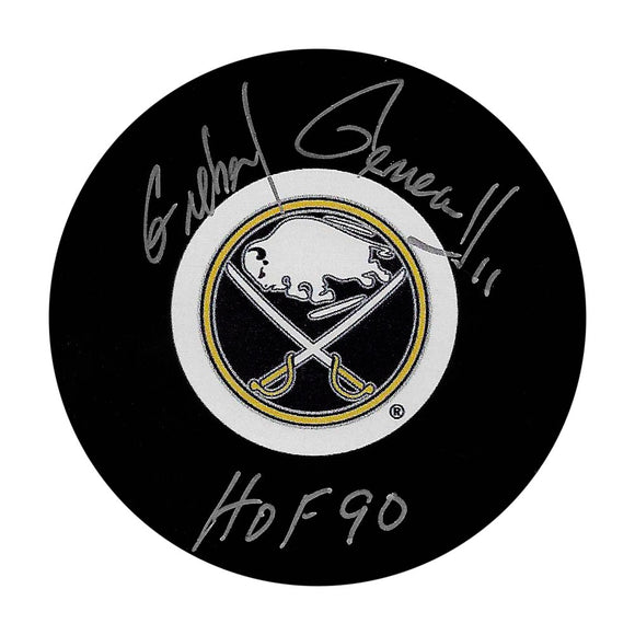 Gilbert Perreault Autographed Buffalo Sabres Puck w/