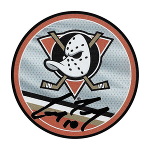 Corey Perry Autographed Anaheim Ducks Reverse Retro Puck