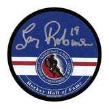 Larry Robinson Autographed Hall of Fame Signature Puck