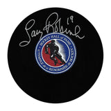 Larry Robinson Autographed Hall of Fame Logo Puck