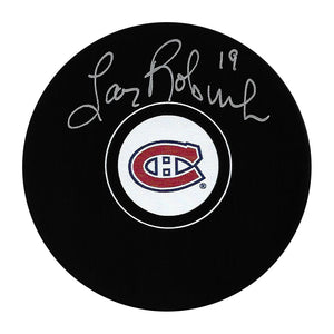 Larry Robinson Autographed Montreal Canadiens Puck