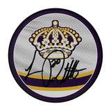 Luc Robitaille Autographed Los Angeles Kings Reverse Retro Puck