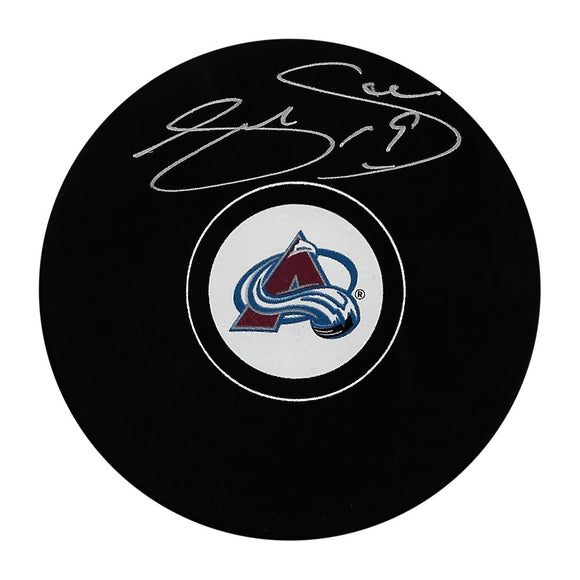 Joe Sakic Autographed Colorado Avalanche Puck