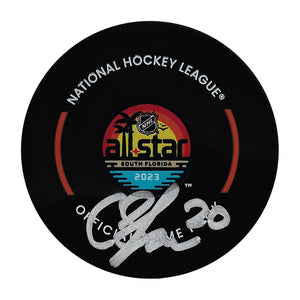 Chandler Stephenson Autographed 2023 NHL All-Star Game Official Game Puck