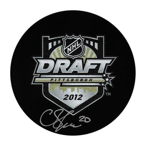 Chandler Stephenson Autographed 2012 NHL Draft Puck