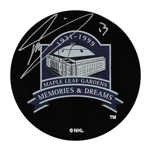 Mats Sundin Autographed Maple Leaf Gardens Memories & Dreams Puck