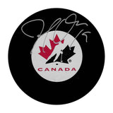 Joe Thornton Autographed Team Canada Puck