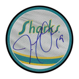 Joe Thornton Autographed San Jose Sharks Reverse Retro Puck
