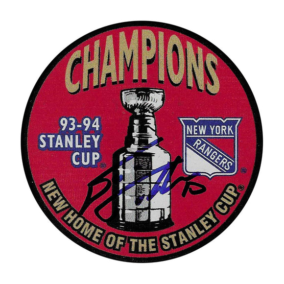 Esa Tikkanen Autographed 1994 Stanley Cup Champions Puck