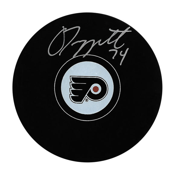 Owen Tippett Autographed Philadelphia Flyers Puck