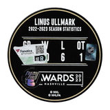 Linus Ullmark Autographed Limited-Edition 2023 Vezina Trophy Winner Puck