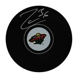 Mats Zuccarello Autographed Minnesota Wild Puck