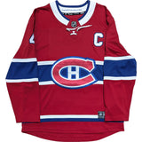Jean Beliveau (deceased) Autographed Montreal Canadiens Replica Jersey