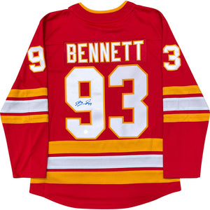 Sam Bennett Autographed Calgary Flames Replica Jersey