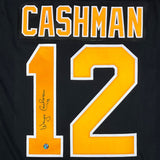 Wayne Cashman Autographed Boston Bruins Replica Jersey