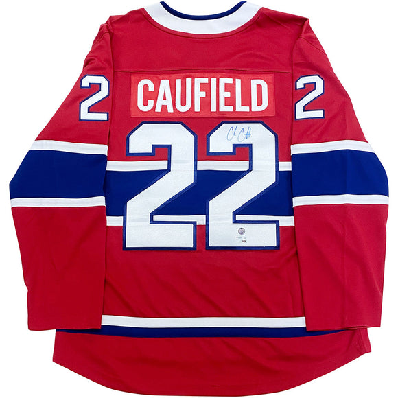Cole Caufield Autographed Montreal Canadiens Replica Jersey