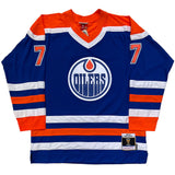 Paul Coffey Autographed Edmonton Oilers Mitchell & Ness Replica Jersey