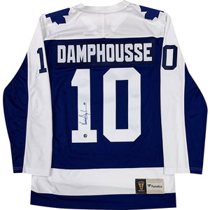 Vincent Damphousse Autographed Toronto Maple Leafs Replica Jersey