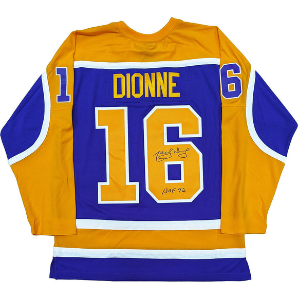 Marcel Dionne Autographed Los Angeles Kings Mitchell & Ness Jersey