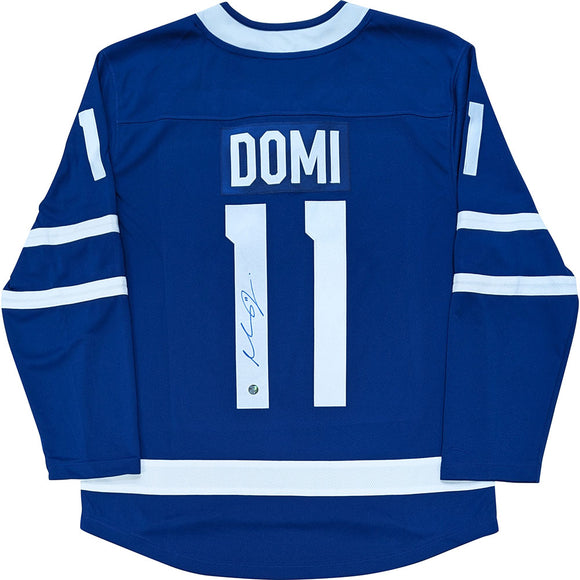 Max Domi Autographed Toronto Maple Leafs Replica Jersey