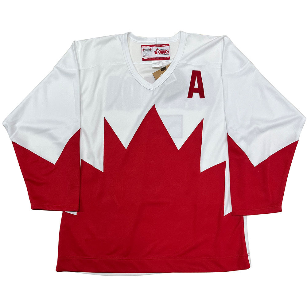 Phil Esposito Autographed 1972 Team Canada Replica Jersey – Frozen