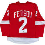 Viacheslav Fetisov Autographed Detroit Red Wings Replica Jersey