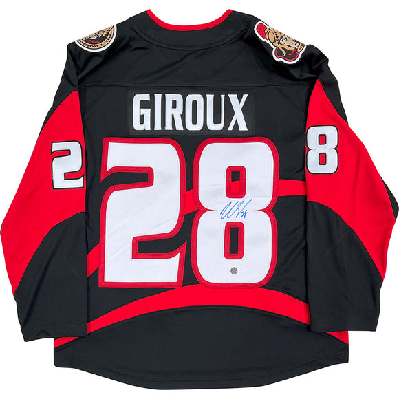 Claude Giroux Autographed Ottawa Senators Reverse Retro Replica Jersey