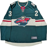 Filip Gustavsson Autographed Minnesota Wild Replica Jersey