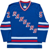 Anders Hedberg Autographed New York Rangers Replica Jersey
