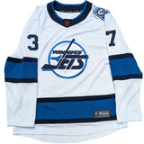 Connor Hellebuyck Autographed Winnipeg Jets Reverse Retro Replica Jersey
