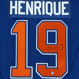 Adam Henrique Autographed Edmonton Oilers Replica Jersey