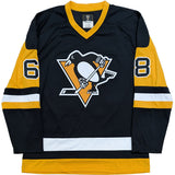 Jaromir Jagr Autographed Pittsburgh Penguins Replica Jersey