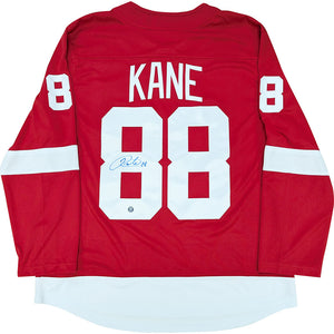 Patrick Kane Autographed Detroit Red Wings Replica Jersey