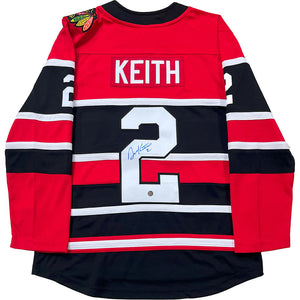 Duncan Keith Autographed Chicago Blackhawks Reverse Retro Replica Jersey