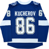 Nikita Kucherov Autographed Tampa Bay Lightning Replica Jersey