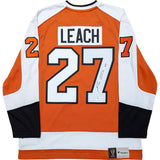 Reggie Leach Autographed Philadelphia Flyers Replica Jersey