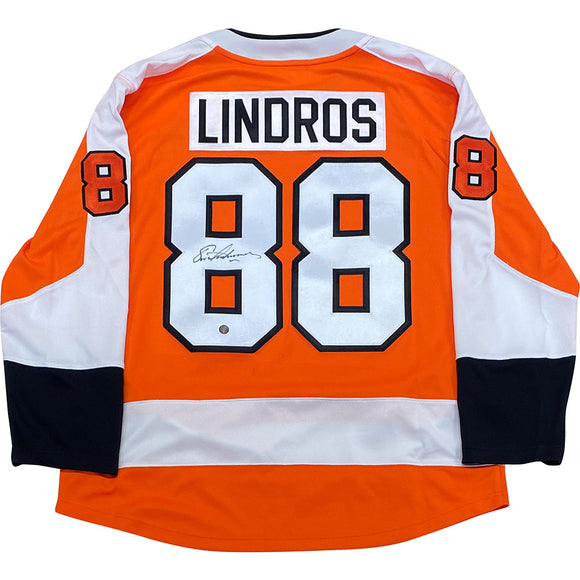 Eric Lindros Autographed Philadelphia Flyers Replica Jersey