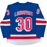 Henrik Lundqvist Autographed New York Rangers Replica Jersey