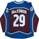 Nathan MacKinnon Autographed Colorado Avalanche Replica Jersey