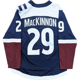 Nathan MacKinnon Autographed Colorado Avalanche Replica Jersey
