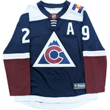 Nathan MacKinnon Autographed Colorado Avalanche Replica Jersey