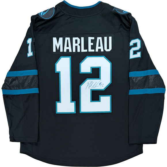 Patrick Marleau Autographed San Jose Sharks Replica Jersey