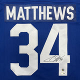 Auston Matthews Autographed Toronto Maple Leafs Replica Jersey (Captain)