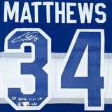 Auston Matthews Autographed Toronto Maple Leafs 2017 Centennial Classic Mitchell & Ness Jersey