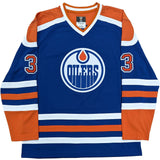 Marty McSorley Autographed Edmonton Oilers Replica Jersey